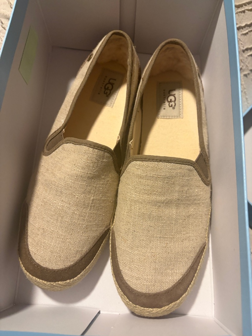 UGG Neutral-Tone Slip-On Espadrille
